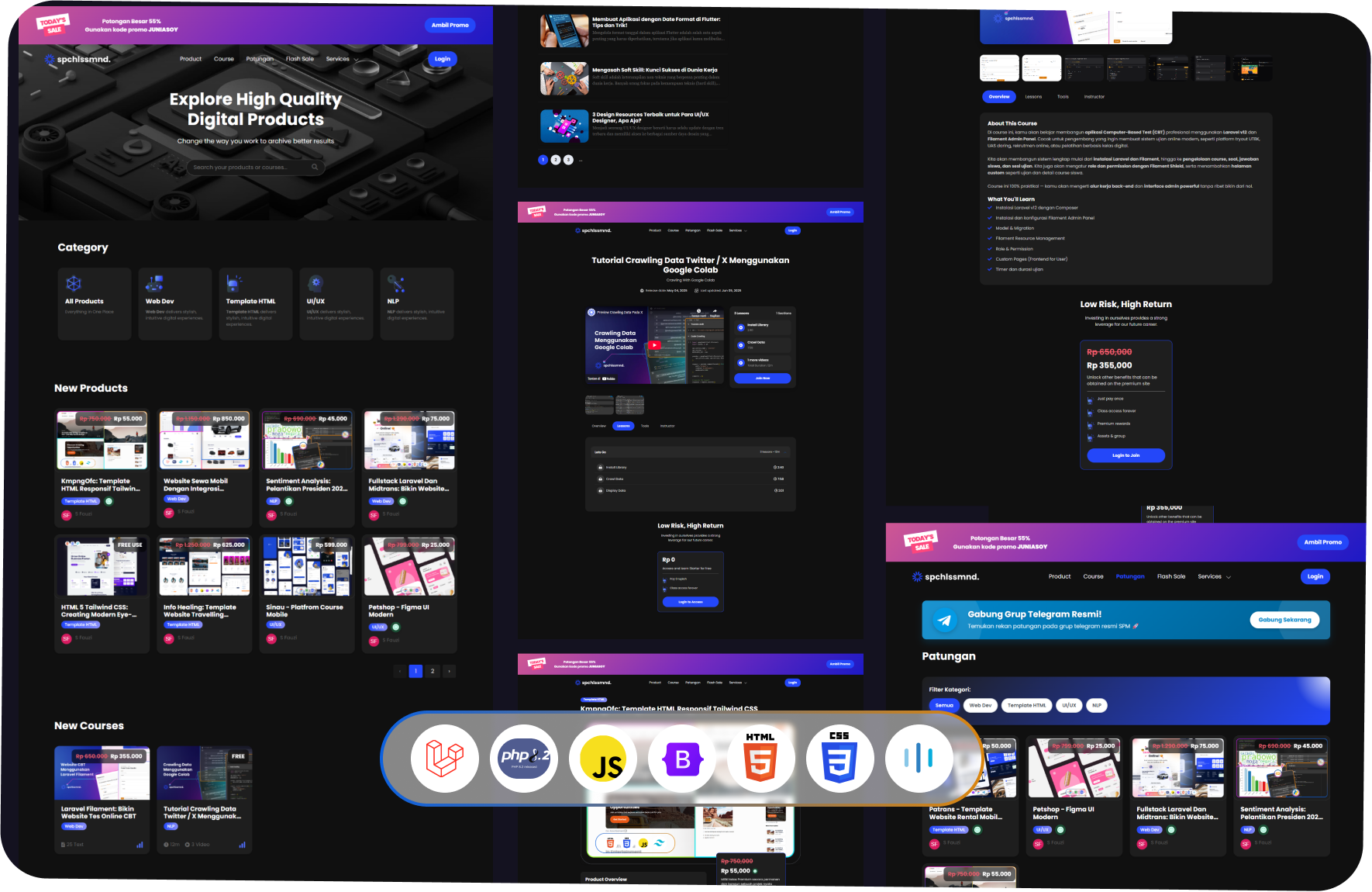 SpeechlessMind: Course & Digital Products